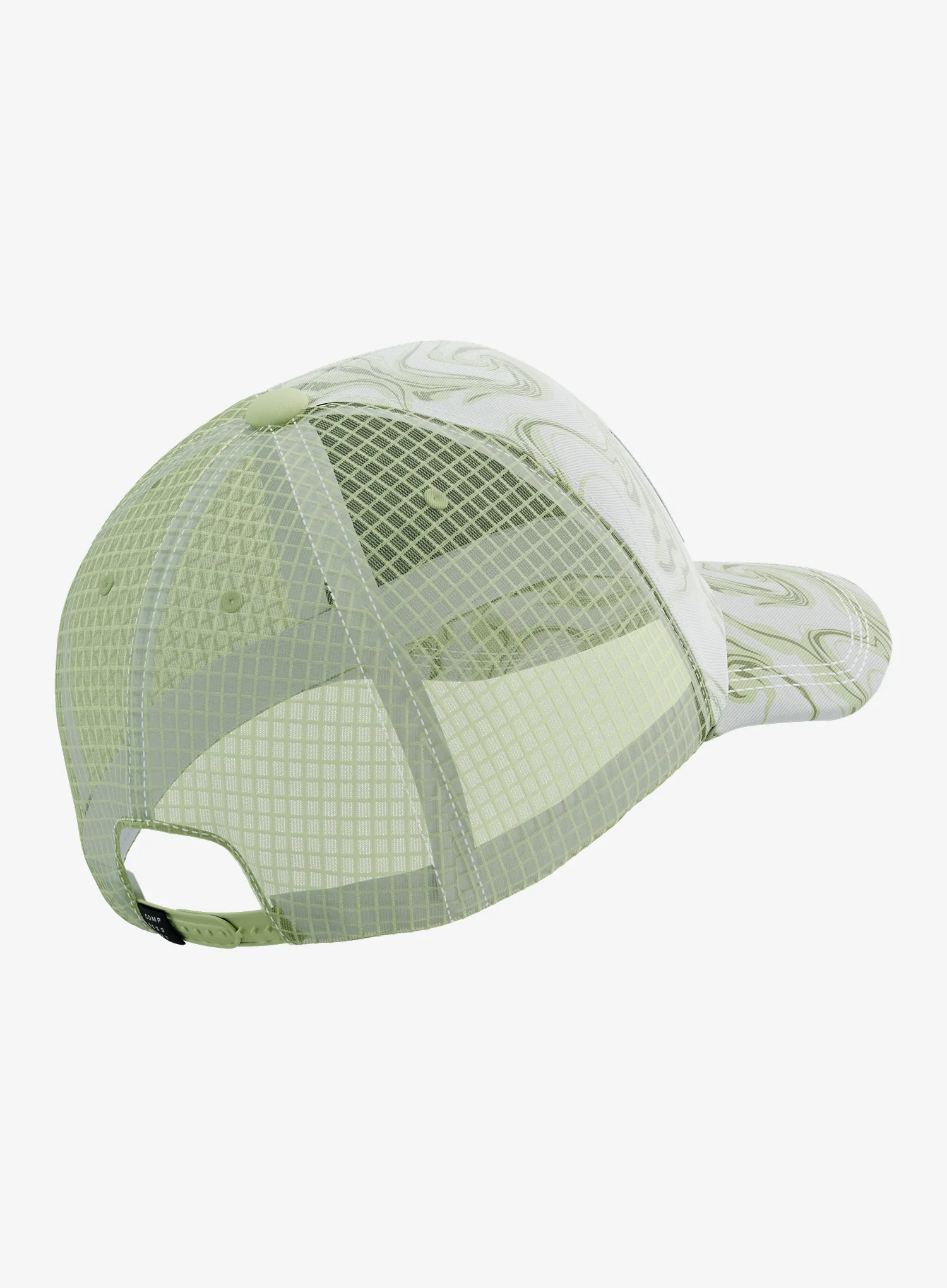 Kapa s šiltom Compressport Trucker 6P Cap - green camo