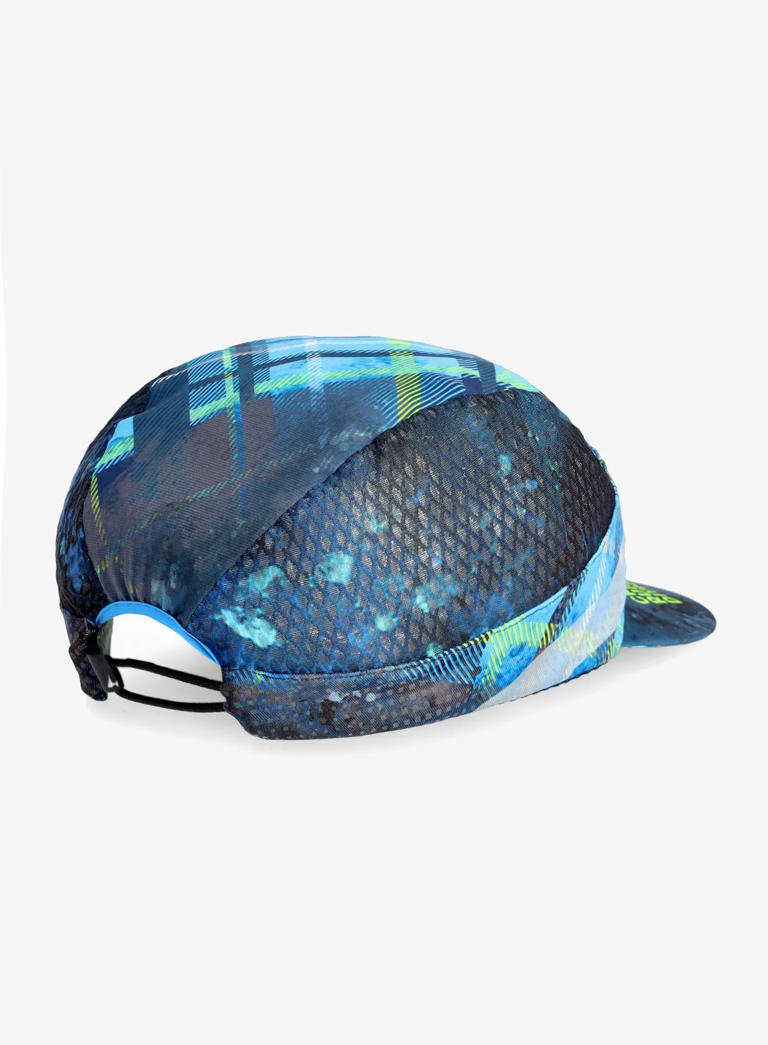 Tekaška kapa s šiltom Crazy Pacman Cap Run - print bluette scottish