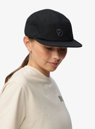 Kapa s šiltom Fjallraven Fjallraven Flat Brim Cap - black