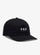 Kapa s šiltom Fox Wordmark Adjustable Hat - black/white