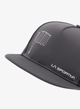 Kapa s šiltom La Sportiva Citizen of the Mountain Hat - onyx