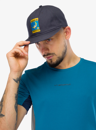 Kapa s šiltom La Sportiva Climbing on the Moon Hat - onyx