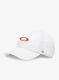 Kapa s šiltom Oakley Remix Dad Hat - white/orange