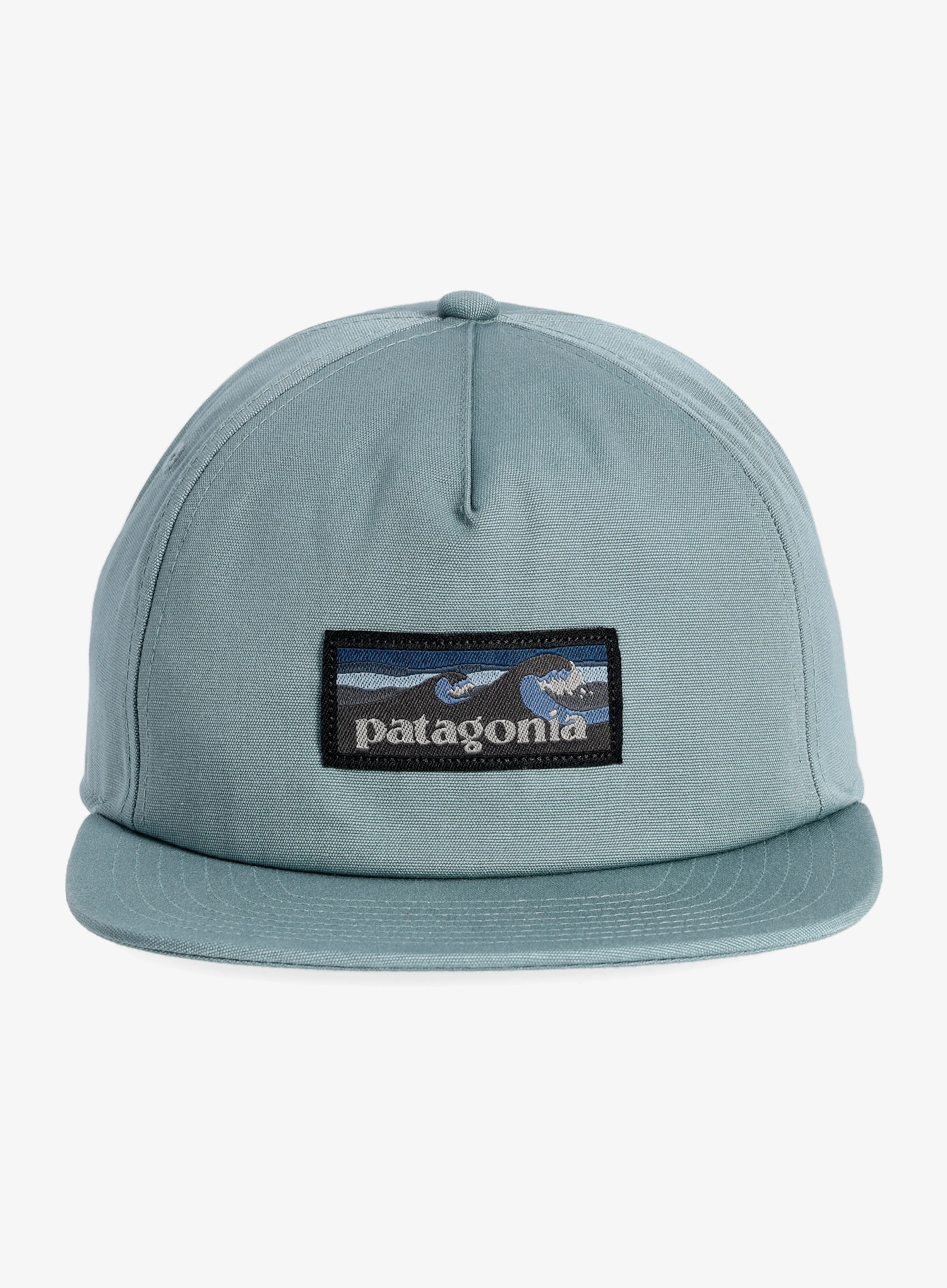Kapa s šiltom Patagonia Boardshort Label Funfarer Cap - blue sage