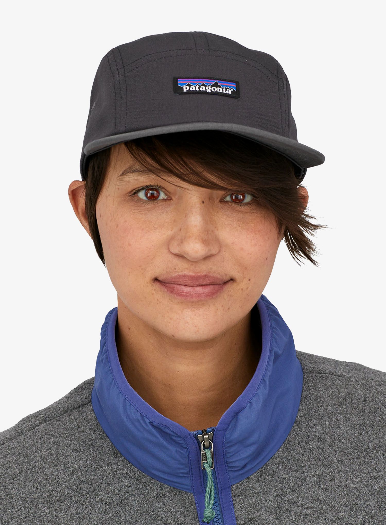 Kapa s šiltom Patagonia P-6 Label Maclure Hat - p-6 label/black