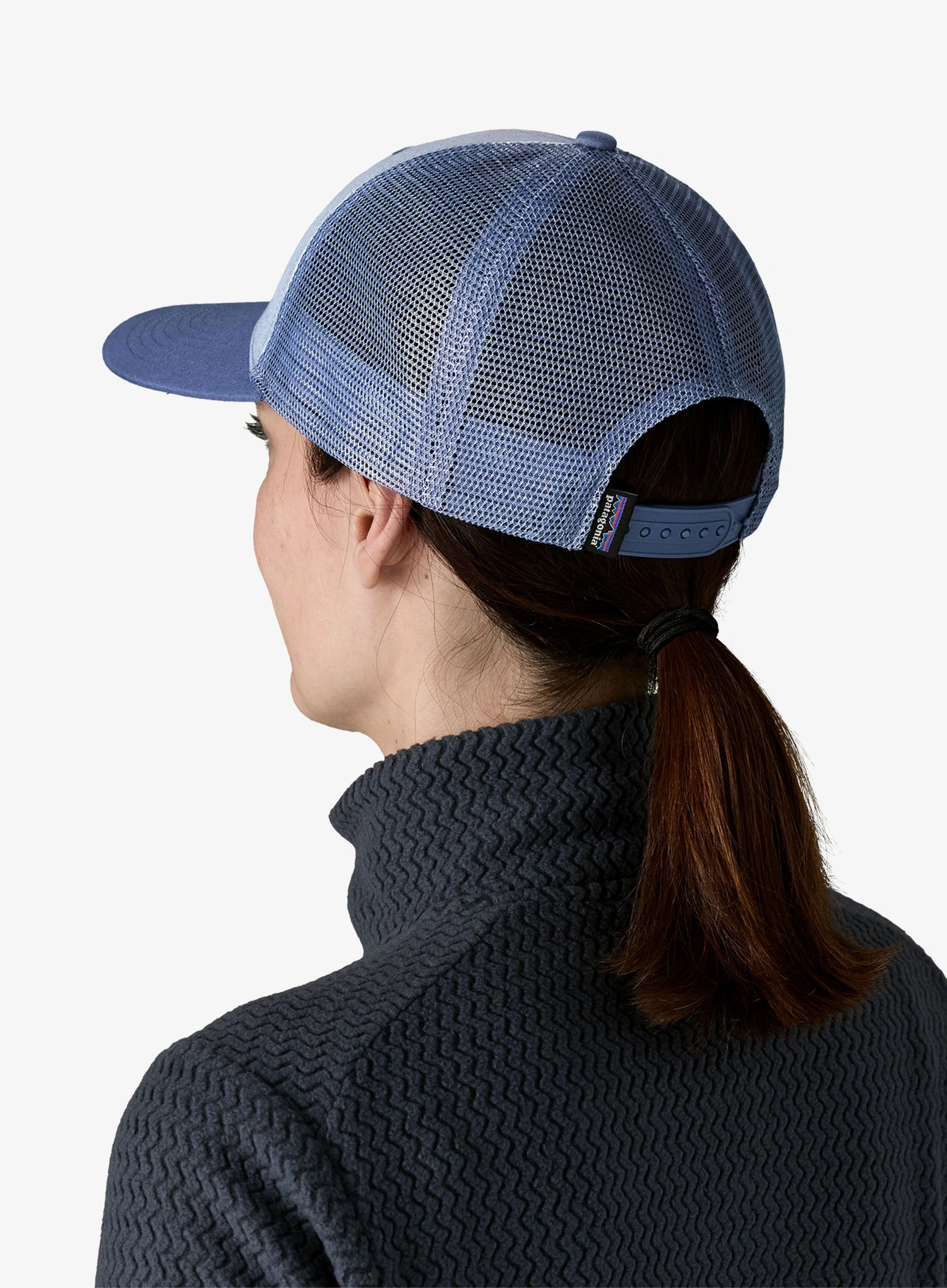 Kapa s šiltom Patagonia P-6 Logo LoPro Trucker Hat - barnacle blue