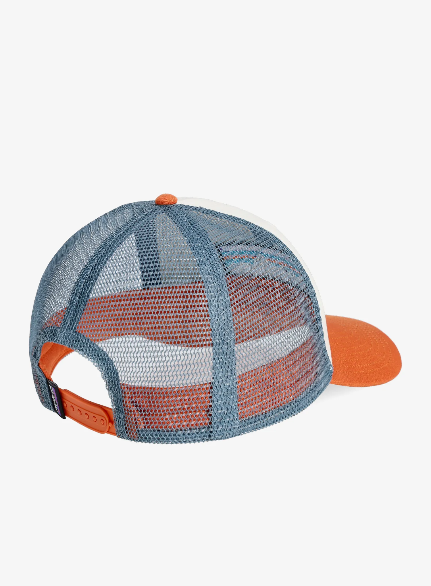 Kapa s šiltom Patagonia P-6 Logo LoPro Trucker Hat - white/redtail rust