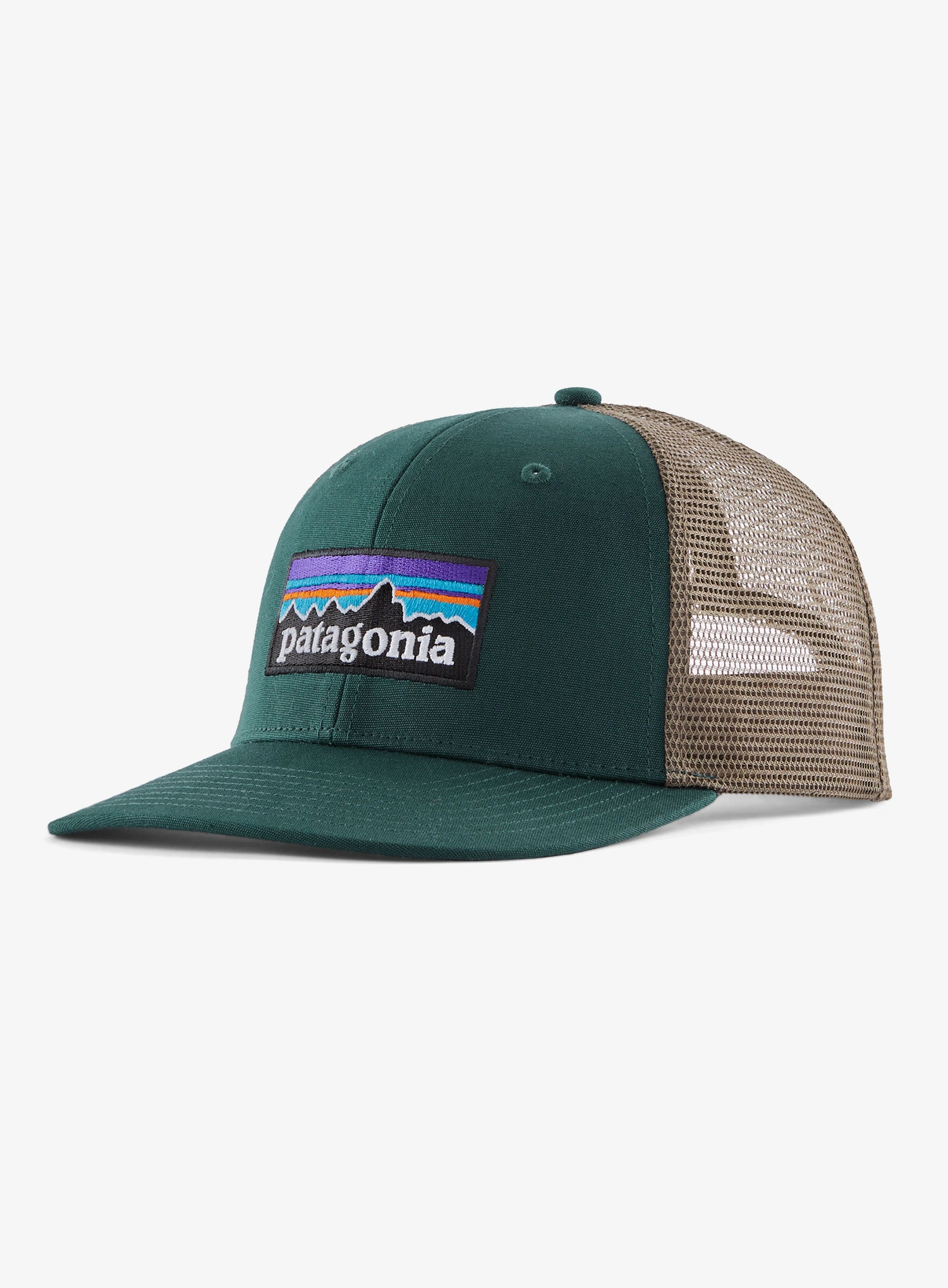 Kapa s šiltom Patagonia P-6 Logo Trucker Hat - cascade green