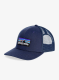 Kapa s šiltom Patagonia P-6 Logo Trucker Hat - new navy