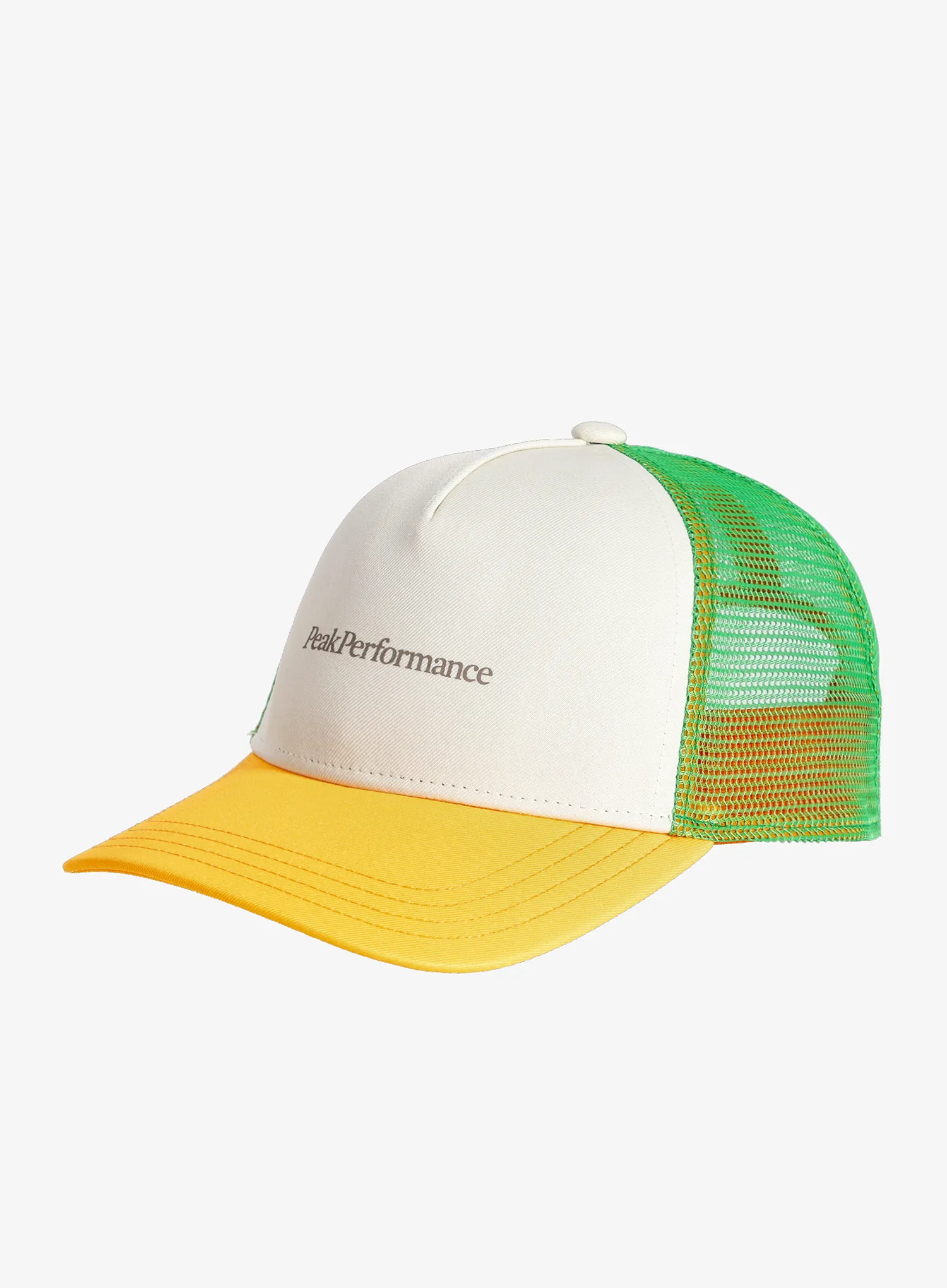 Kapa s šiltom Peak Performance PP Trucker Cap - blazing orange/vintage white