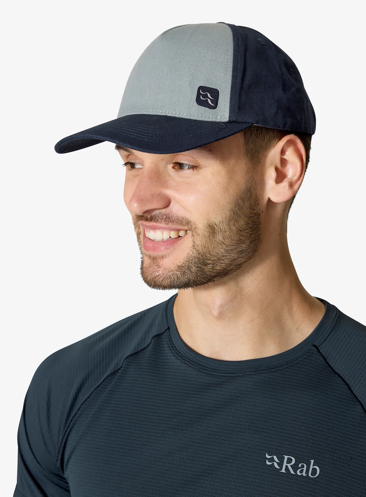 Kapa s šiltom Rab Calet Embroidery Cap - anthracite/light zinc