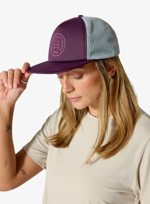 Kapa s šiltom Rab Cirque Print Cap - mulberry/pewter