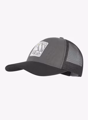 Kapa s šiltom Rab Dihedral Badge Cap - graphene/beluga