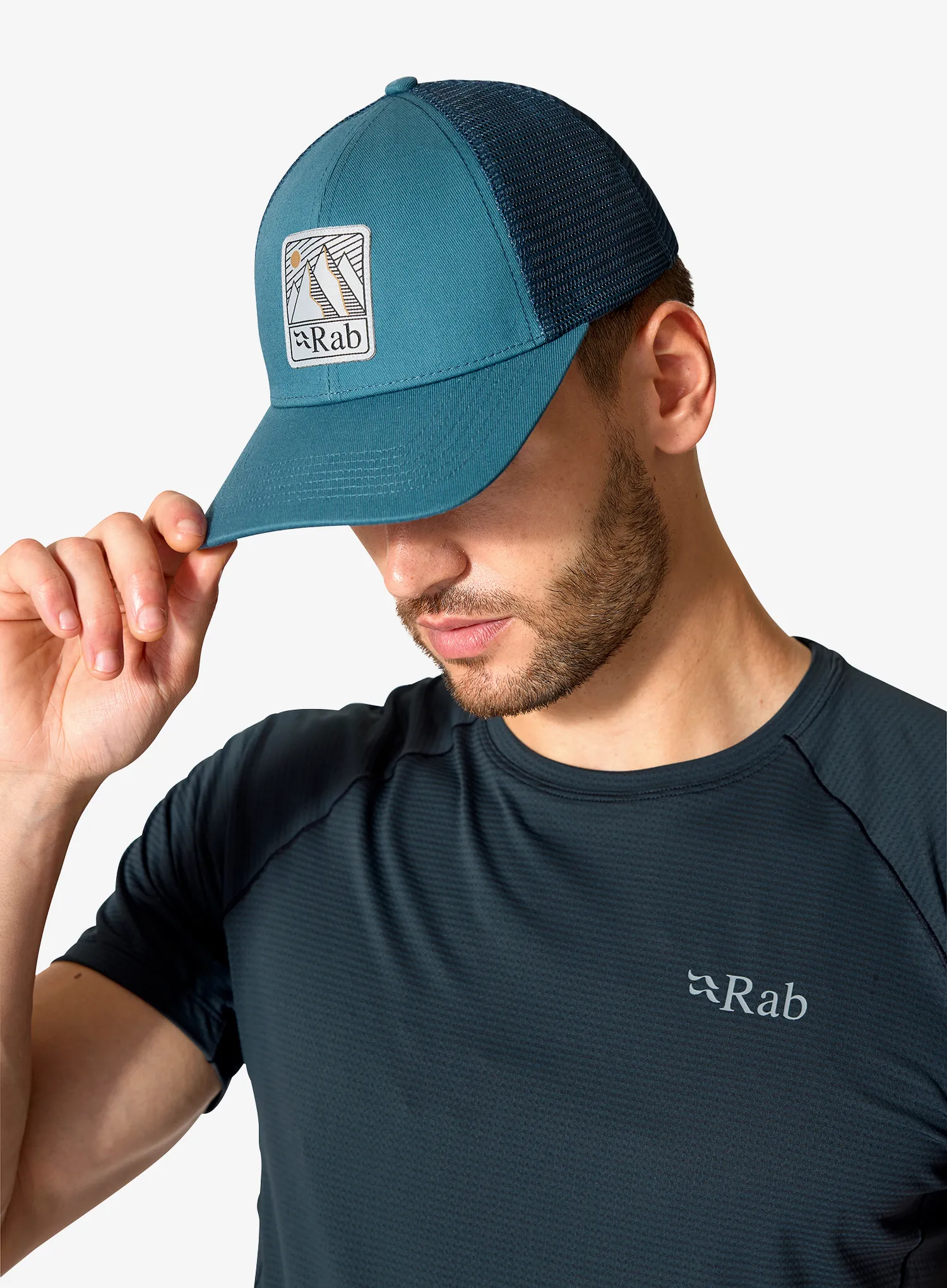 Kapa s šiltom Rab Dihedral Badge Cap - orion blue