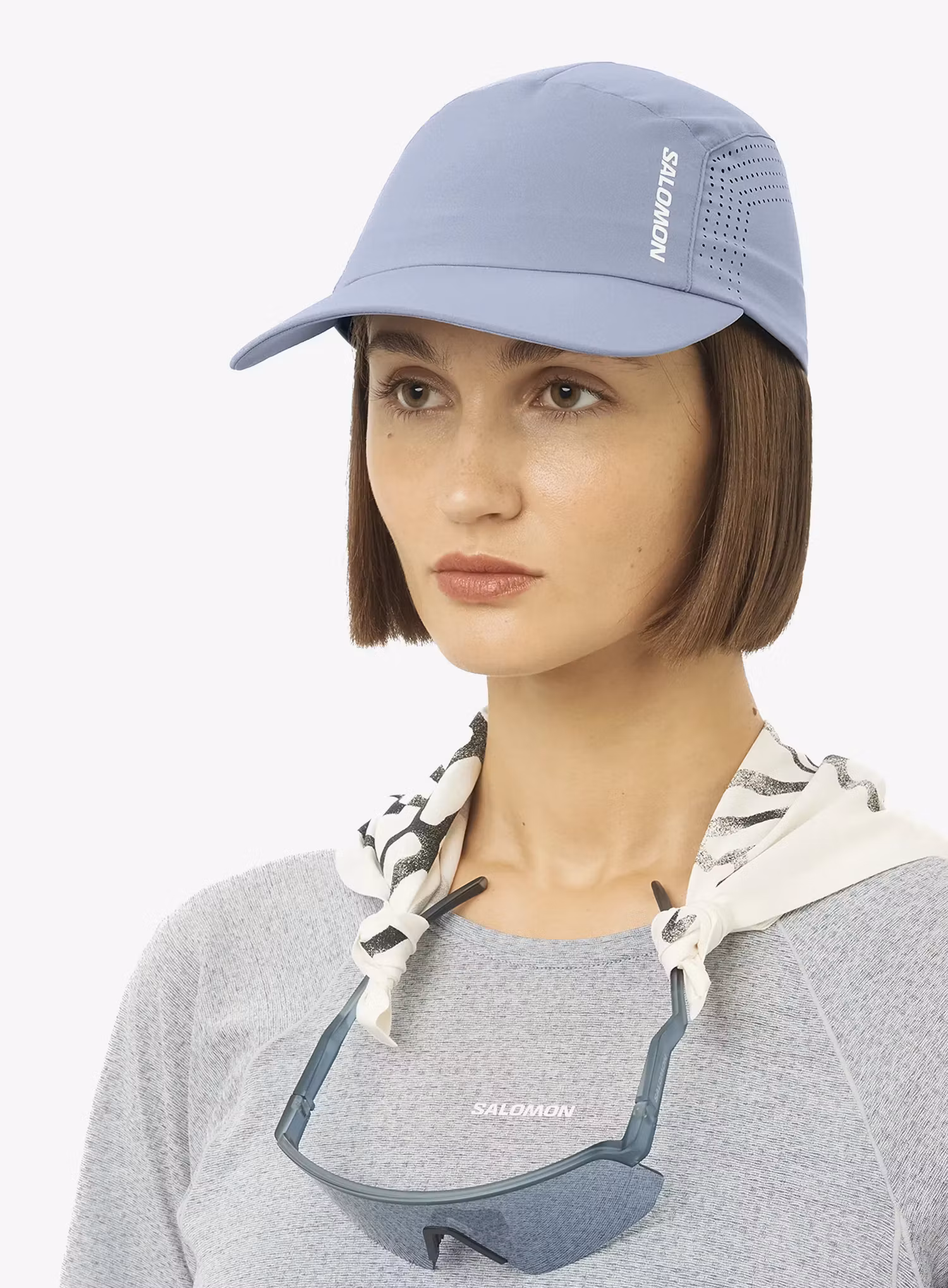 Kapa s šiltom Salomon Shakeout Cap - trade winds