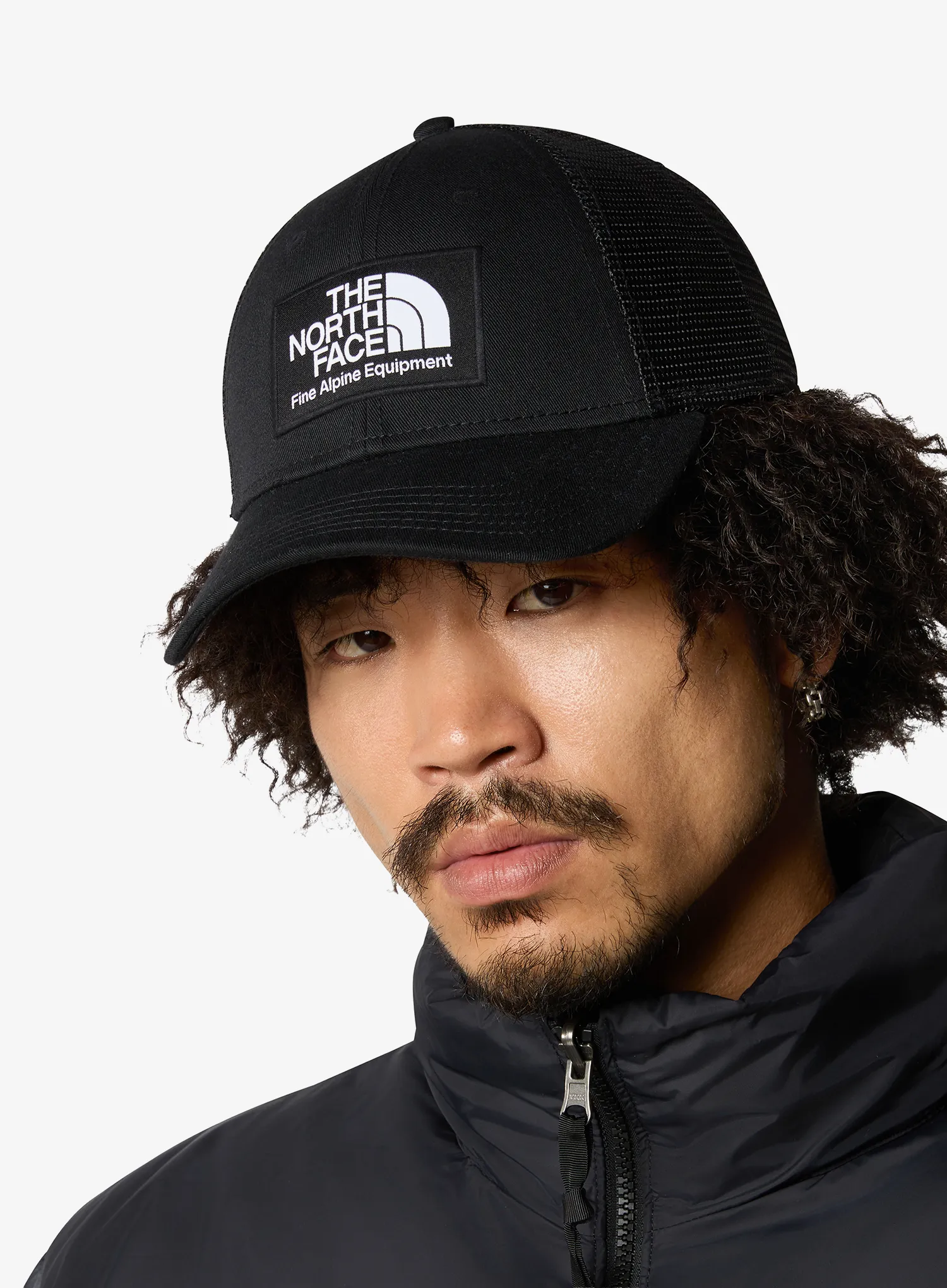 Kapa s šiltom The North Face Mudder Trucker - tnf black