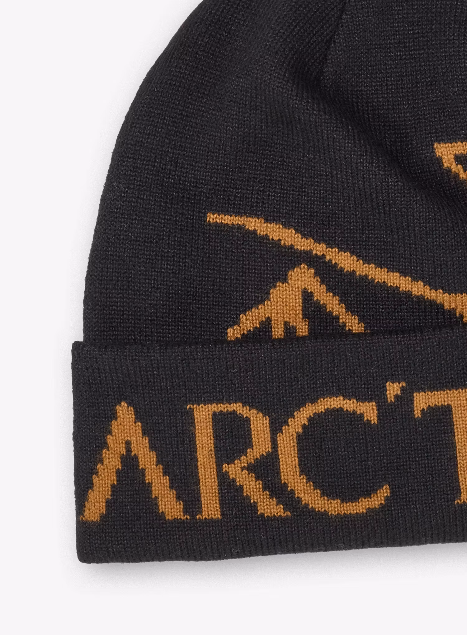 Kape Arcteryx Bird Word Toque - 24k black