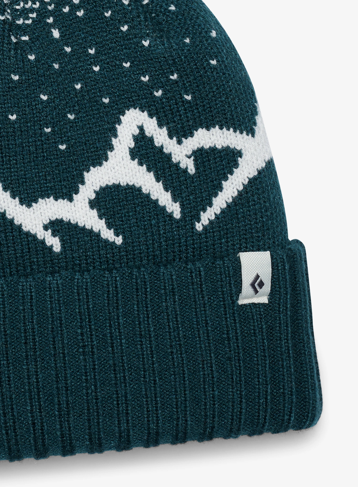 Zimska kapa Black Diamond Tom Pom Beanie - deep woods/white