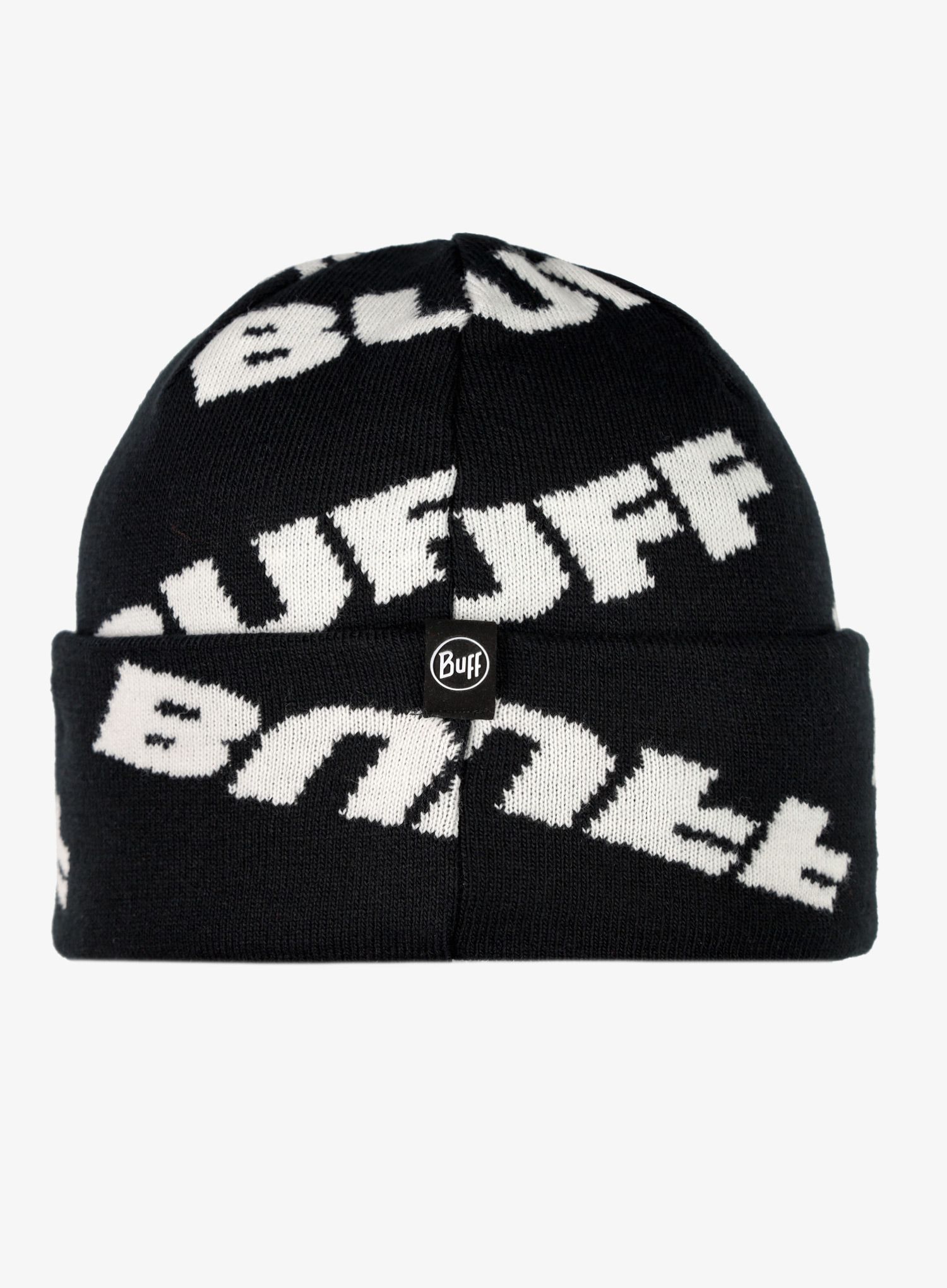 Zimska kapa Buff Knitted Beanie Hido - black