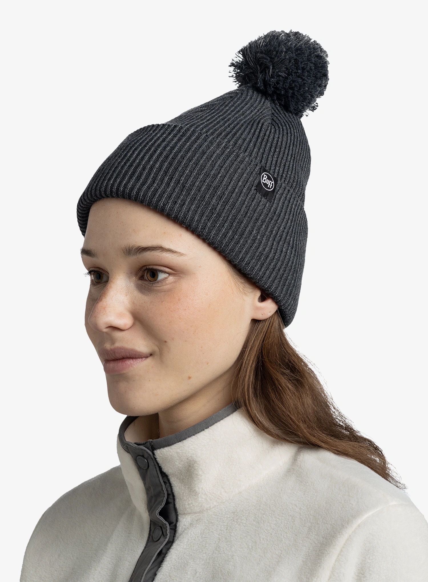 Zimska kapa Buff Renvi - grey heather