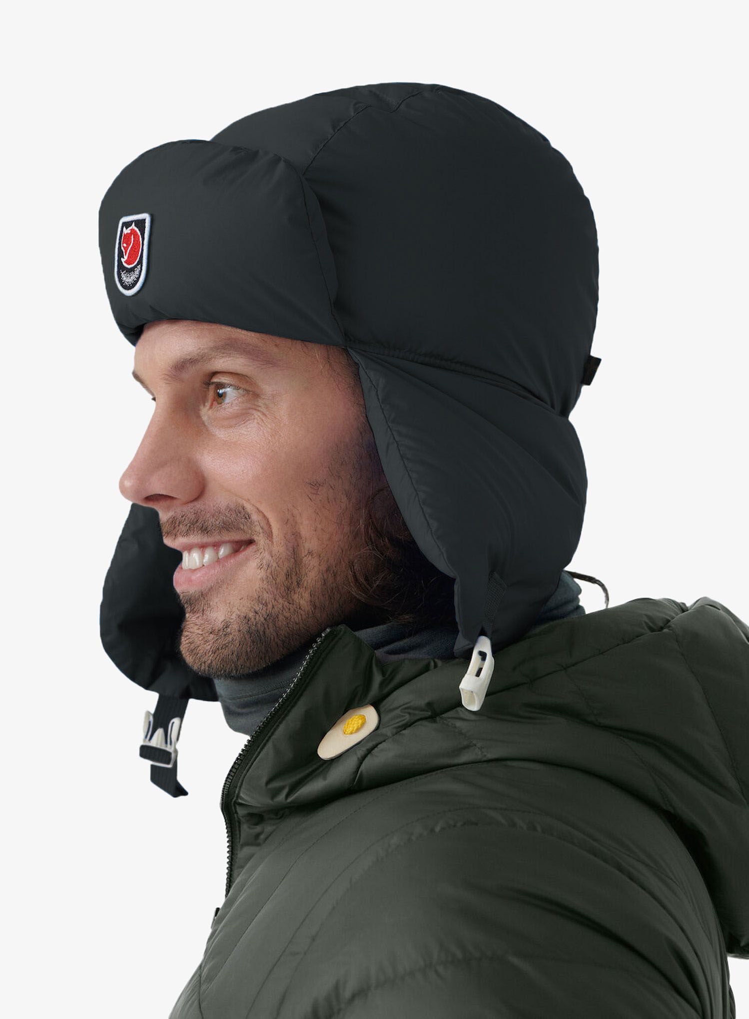 Zimska kapa Fjallraven Expedition Down Heater - black