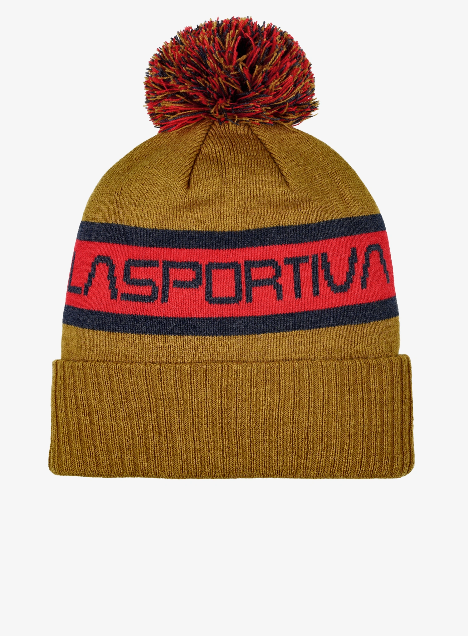 Zimska kapa La Sportiva Orbit Beanie - savana/mountain red