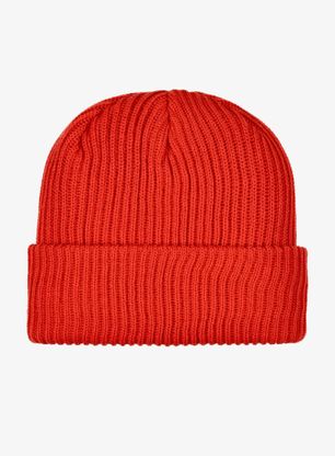 Kape Pajak Merino Beanie - chilli red