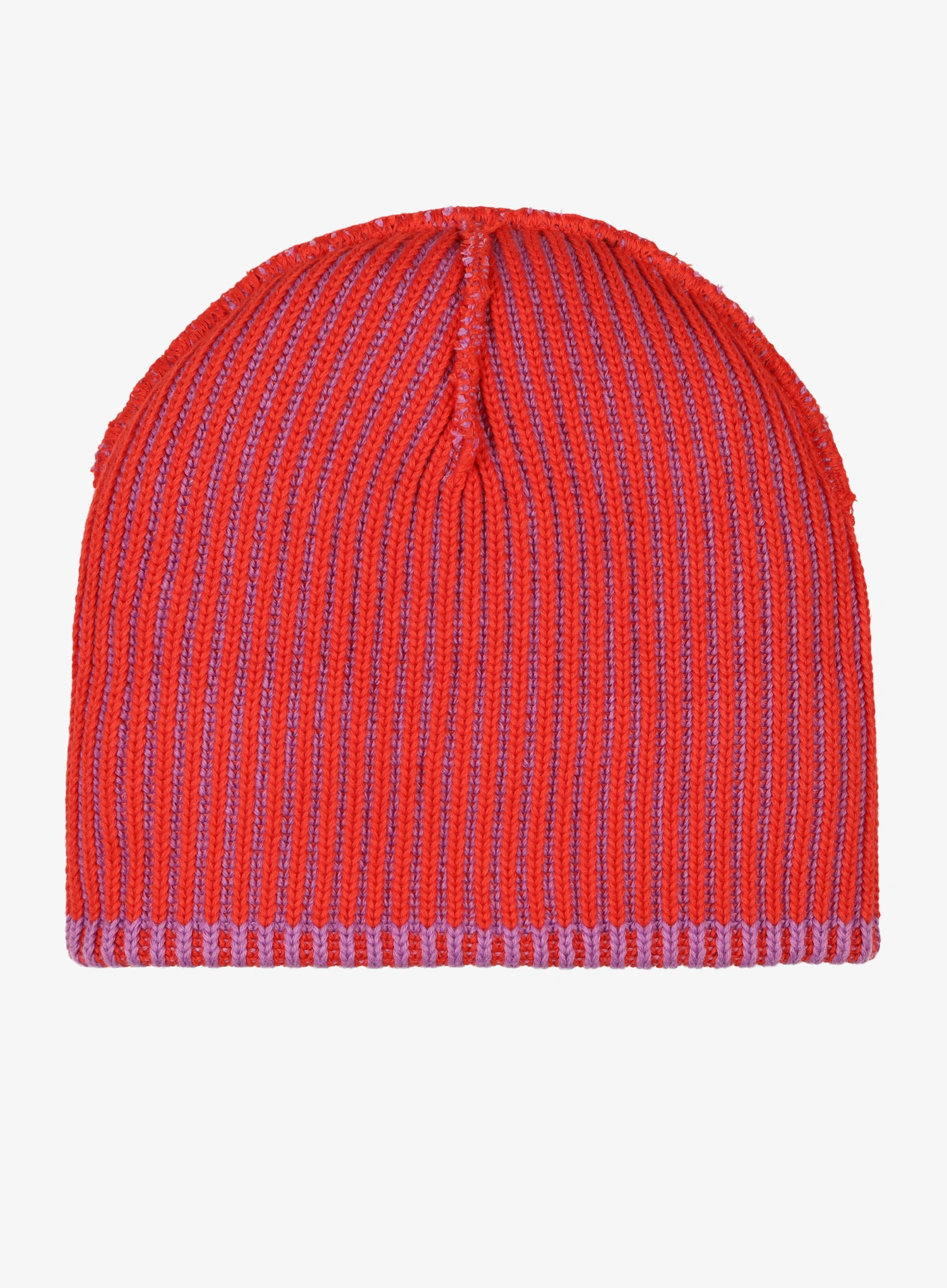 Zimska kapa Patagonia Fishermans Rolled Beanie - contrast stripe/brisk purple
