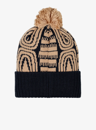 Zimska kapa Patagonia Powder Town Beanie - flow/sunken blue