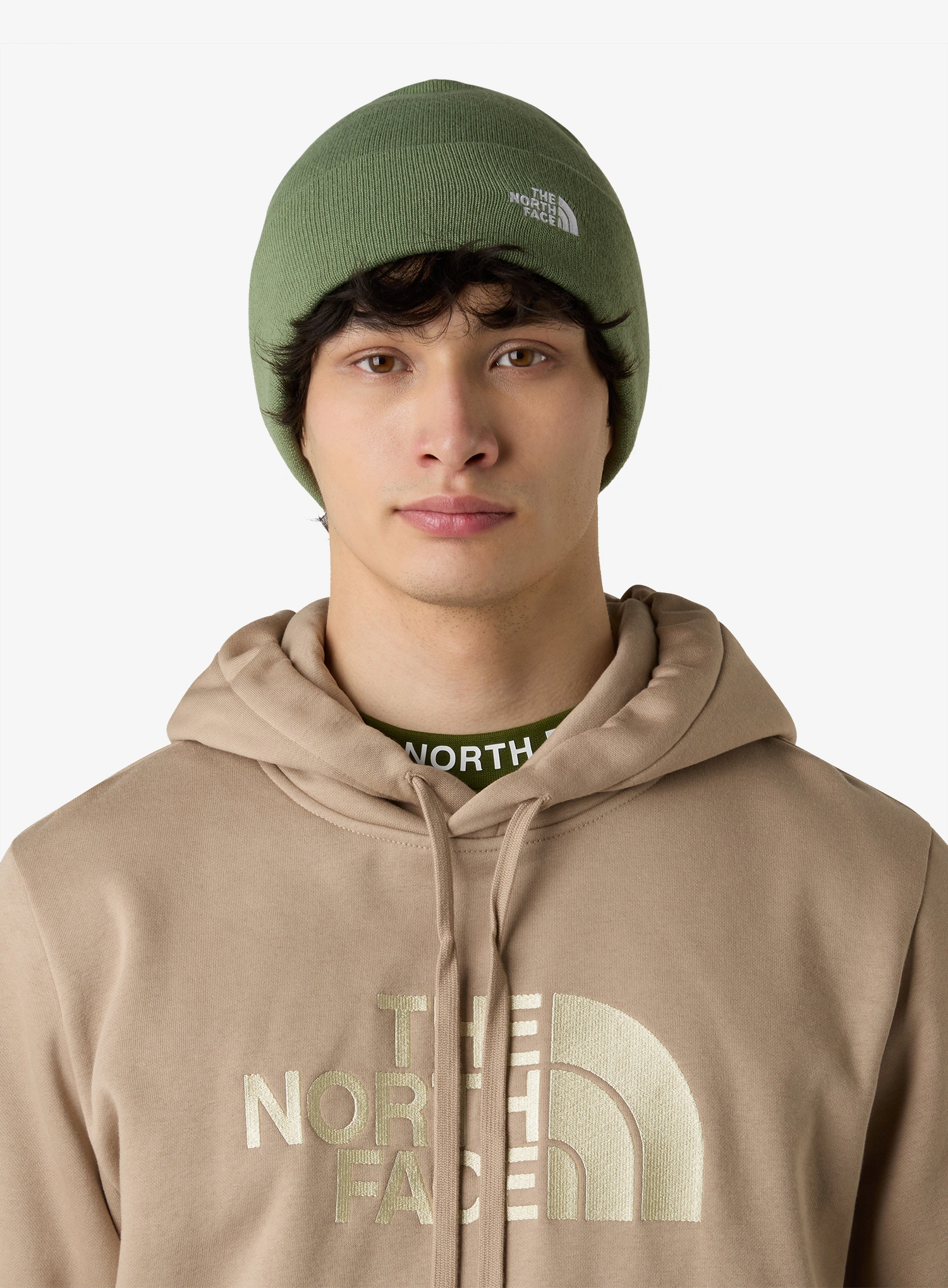 Zimska kapa The North Face Norm Beanie - bark mist