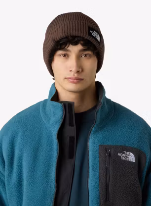 Zimska kapa The North Face Salty Lined Beanie - smokey brown