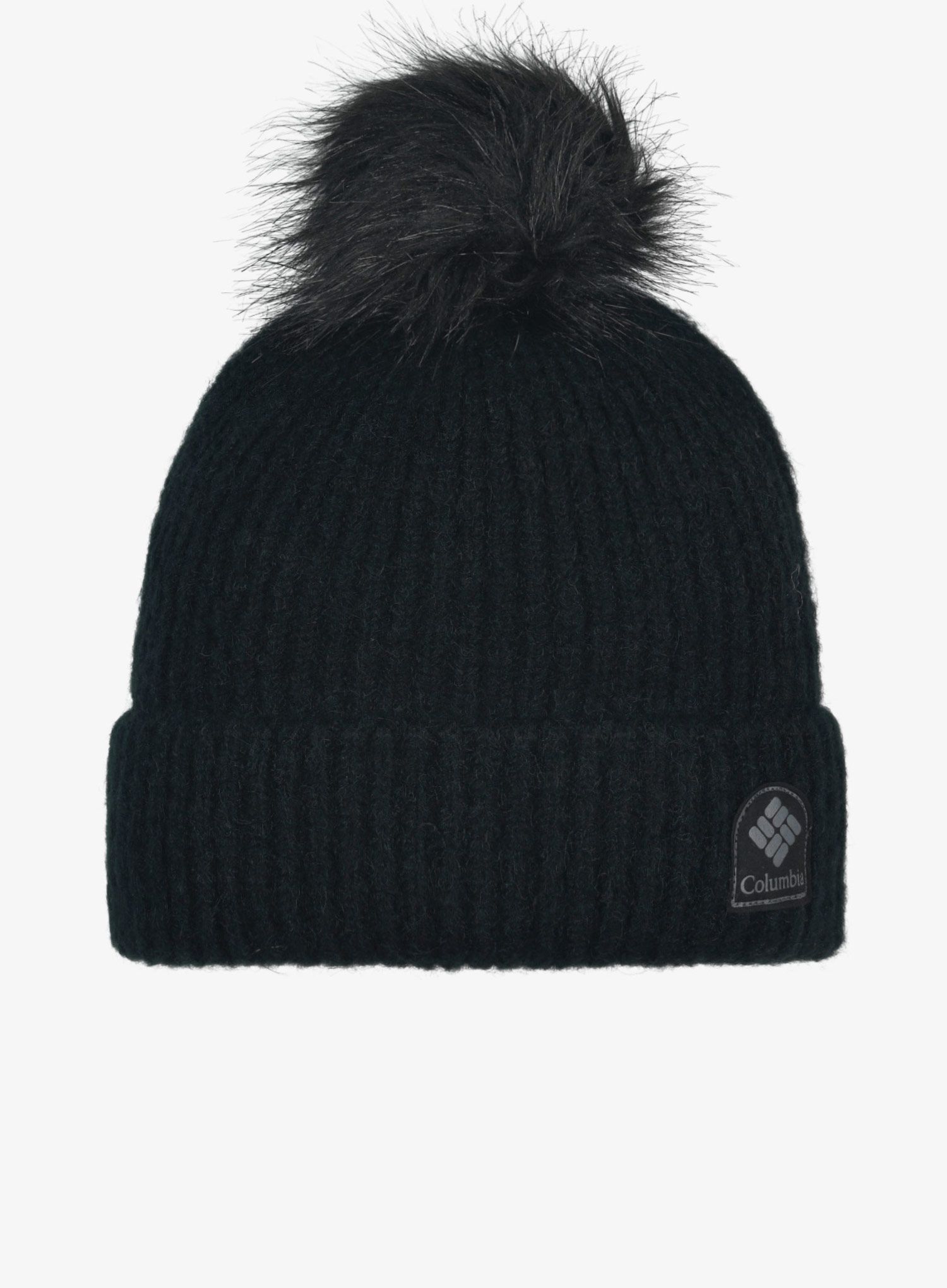 Kape Columbia Winter Blur Pom Pom Beanie - black