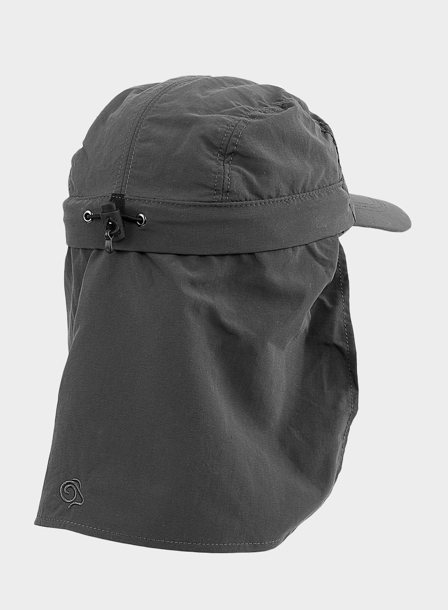 Kapa s šiltom Craghoppers NosiLife Desert Hat II - black pepper