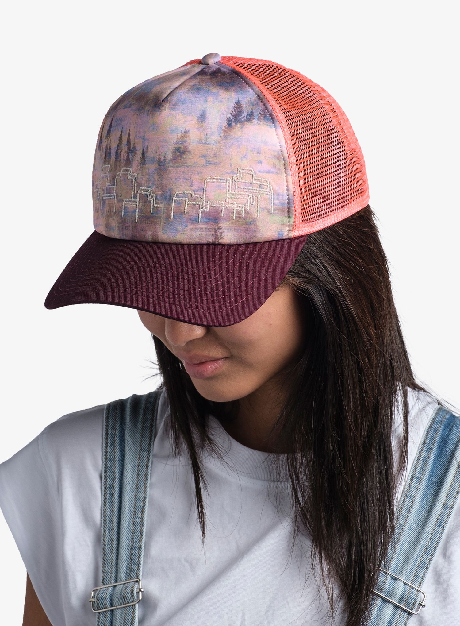 Kapa s šiltom Buff Trucker Cap - derama multi