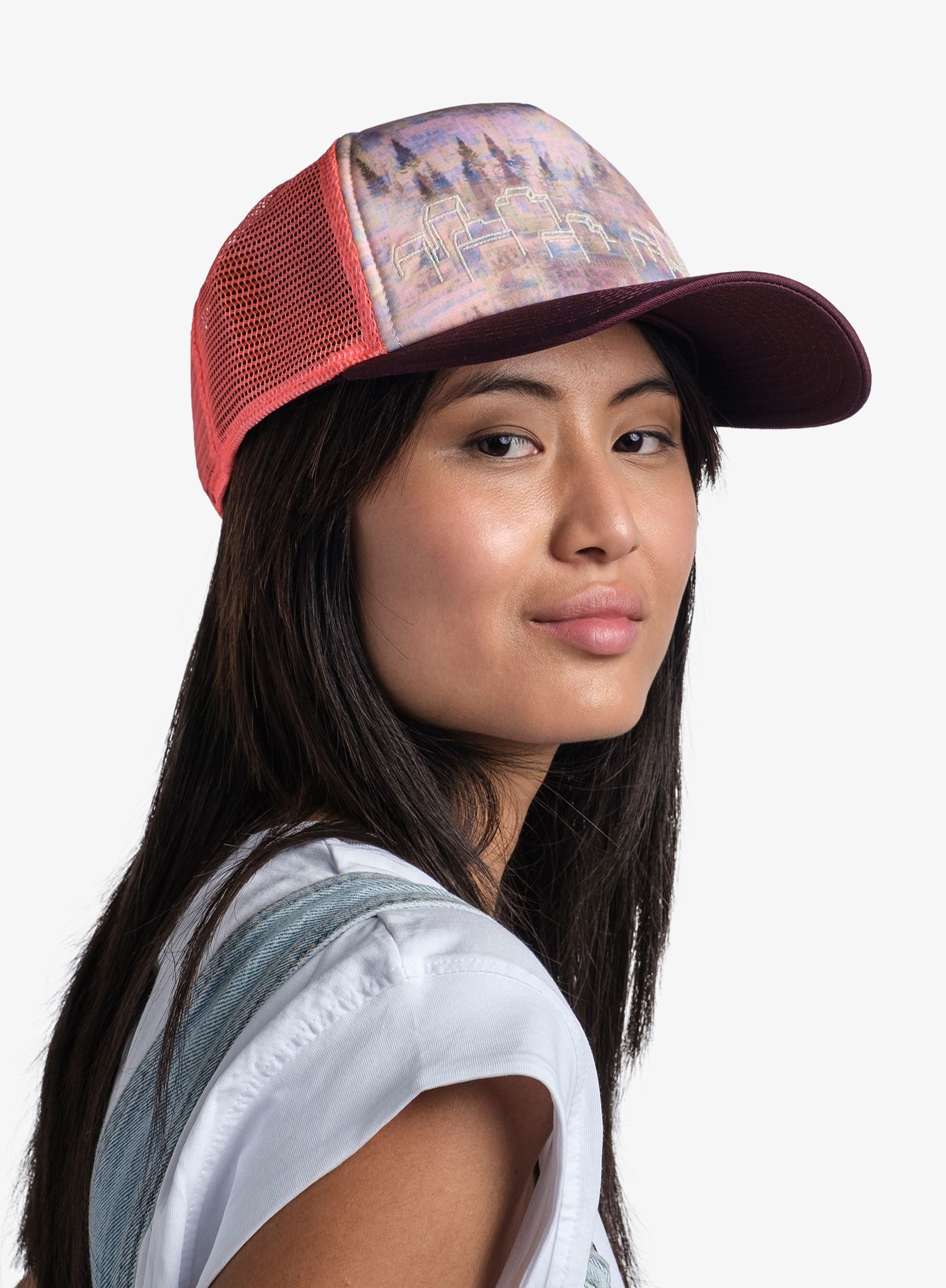 Kapa s šiltom Buff Trucker Cap - derama multi