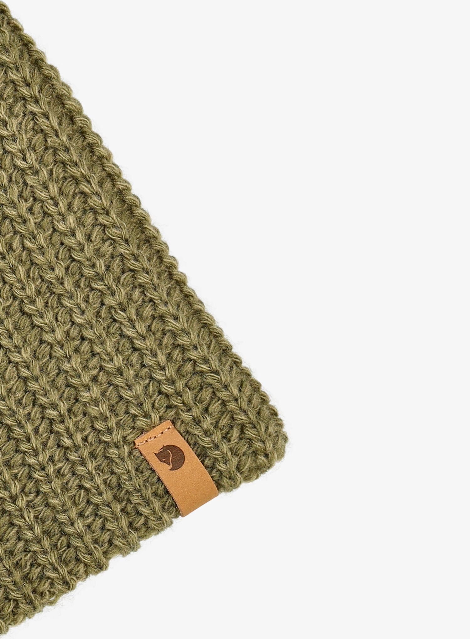 Zimska kapa Fjallraven Ovik Melange Beanie - laurel green