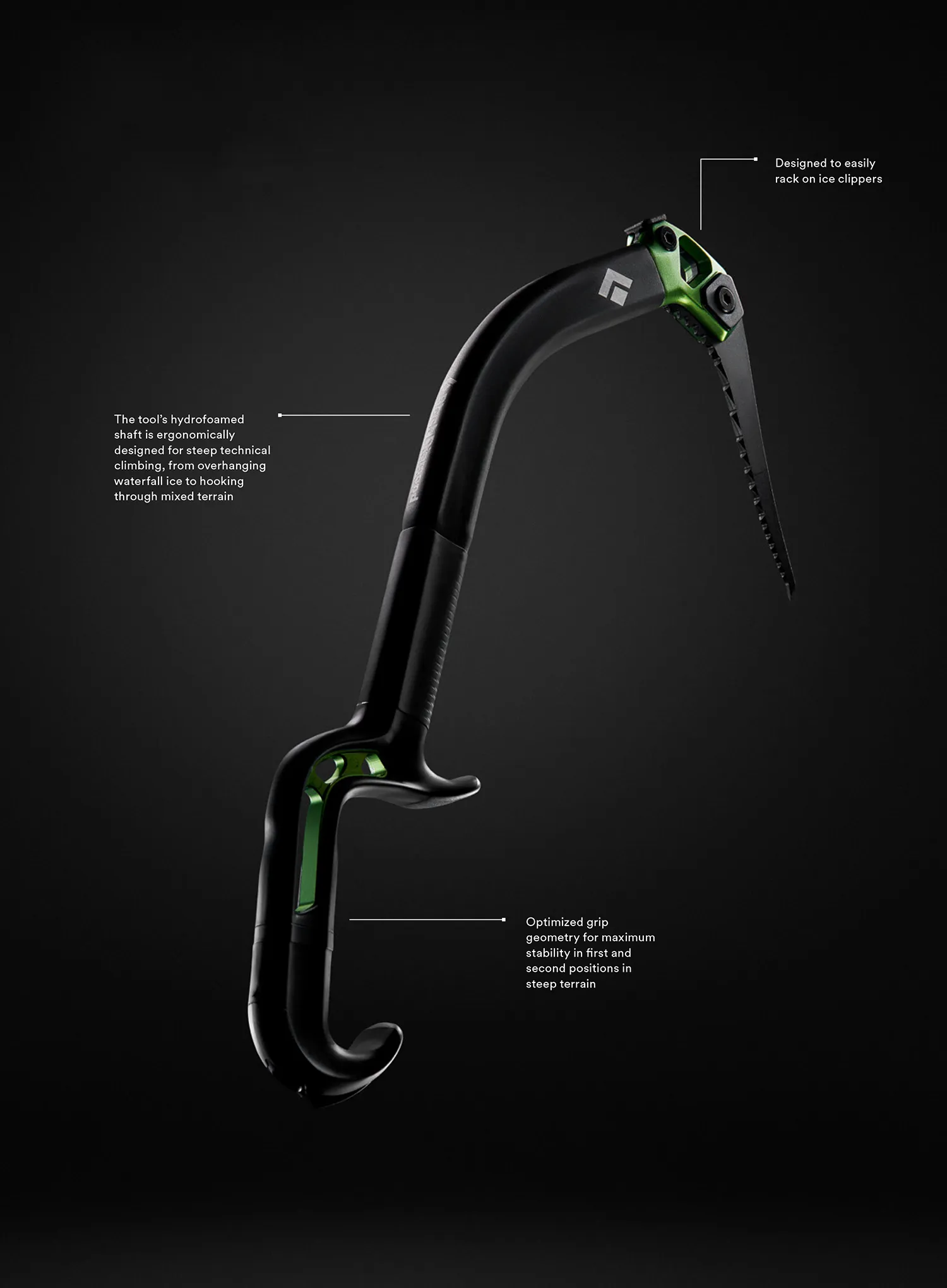 Cepin Black Diamond Hydra Ice Tool