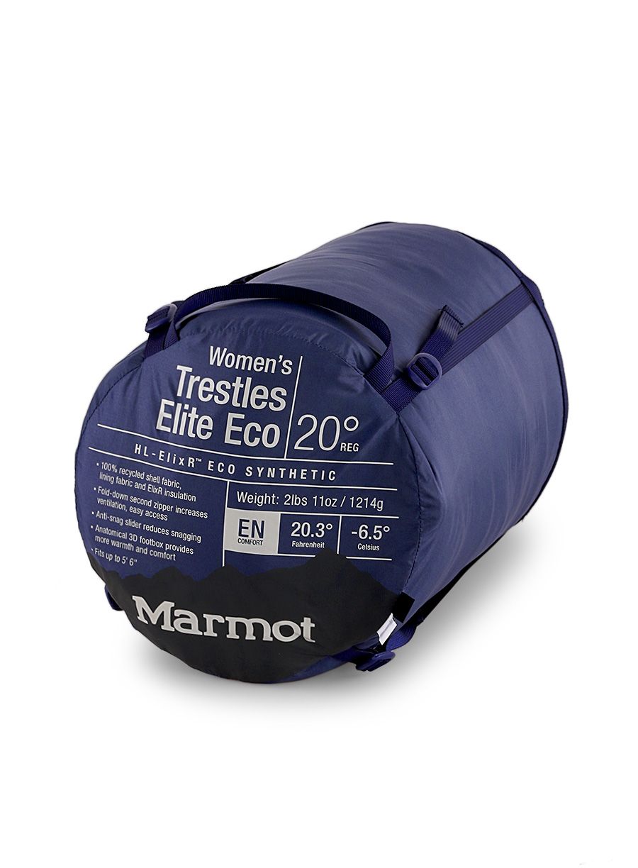 Spalna vreča Marmot Trestles Elite Eco 20 (168 cm) - midnight/storm