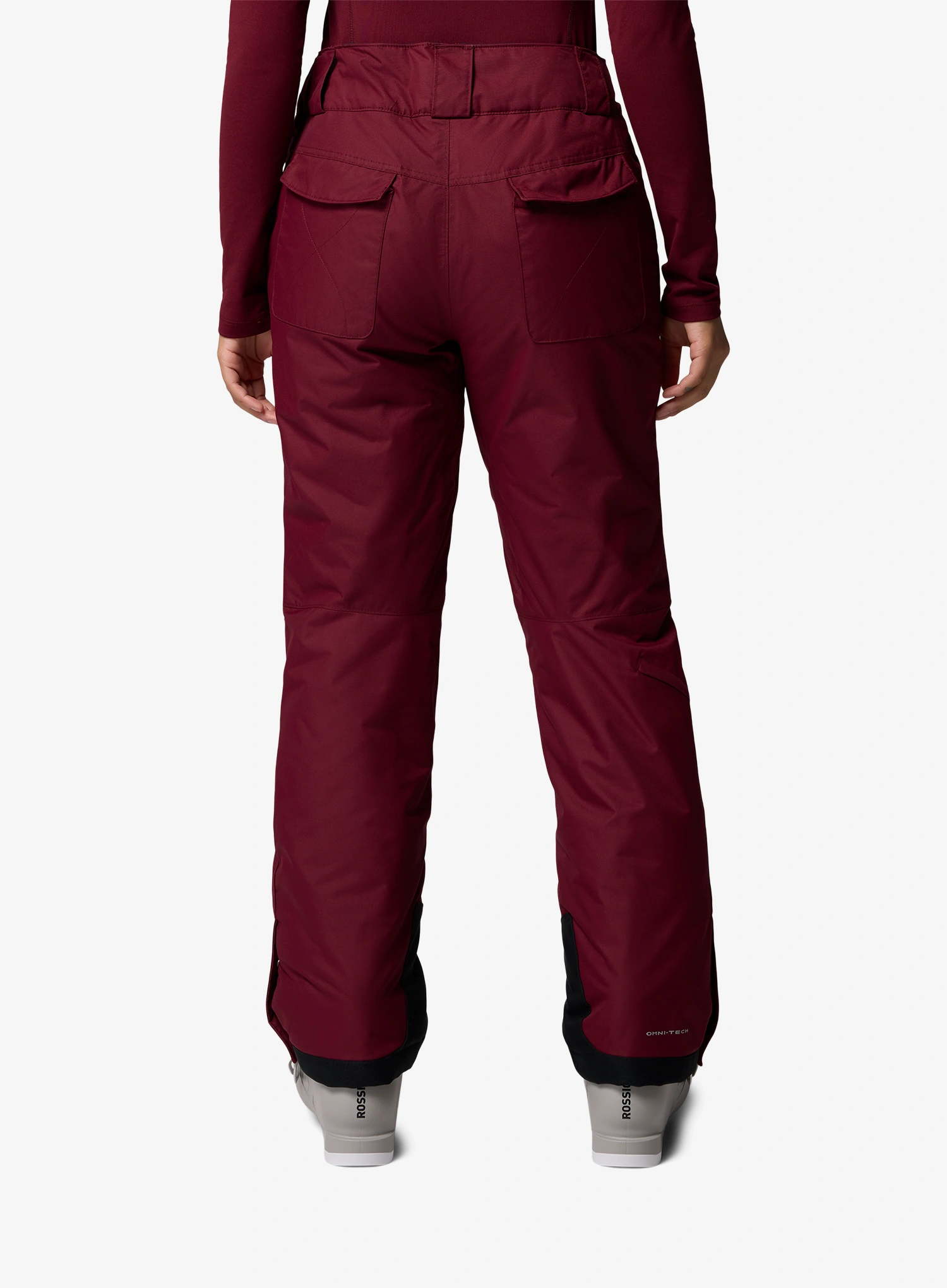 Ženske smučarske hlače Columbia Bugaboo II Pant - rich wine