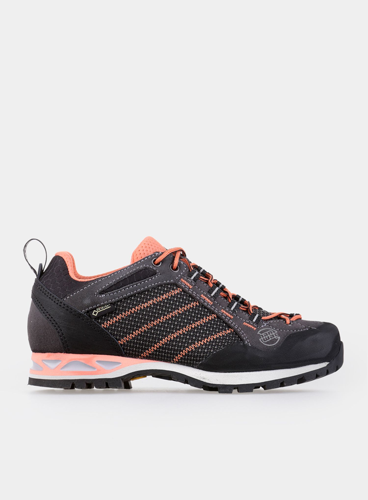 Ženski pristopni čevlji Hanwag Makra Low GTX - asphalt/orink