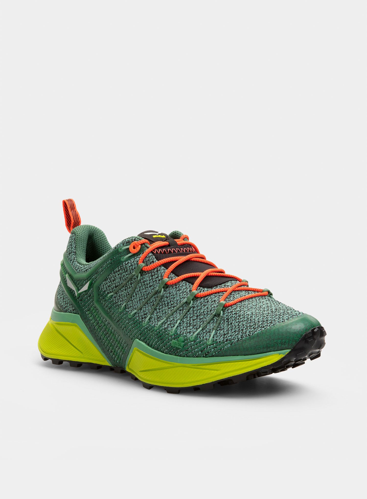 Ženski pohodniški čevlji Salewa Dropline - feld green/fluo coral