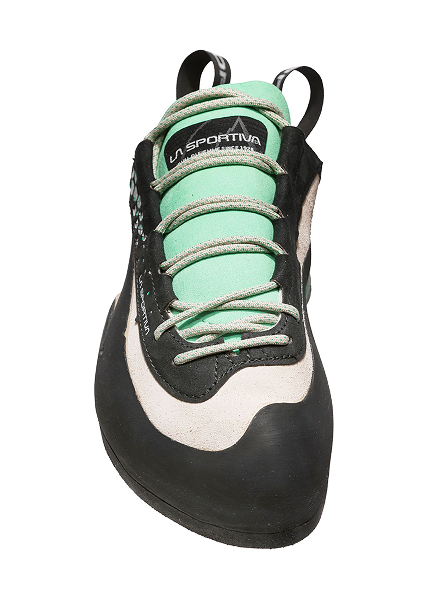 Ženski plezalni čevlji La Sportiva Miura - white/jade green
