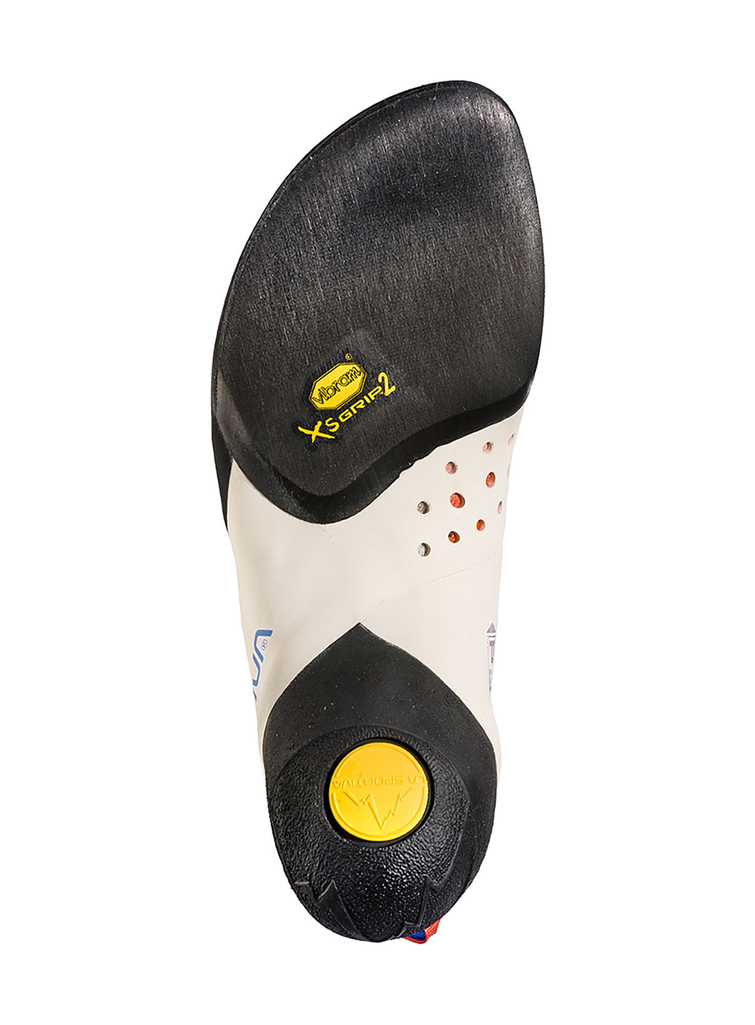 Ženski plezalni čevlji La Sportiva Solution - white/lily orange