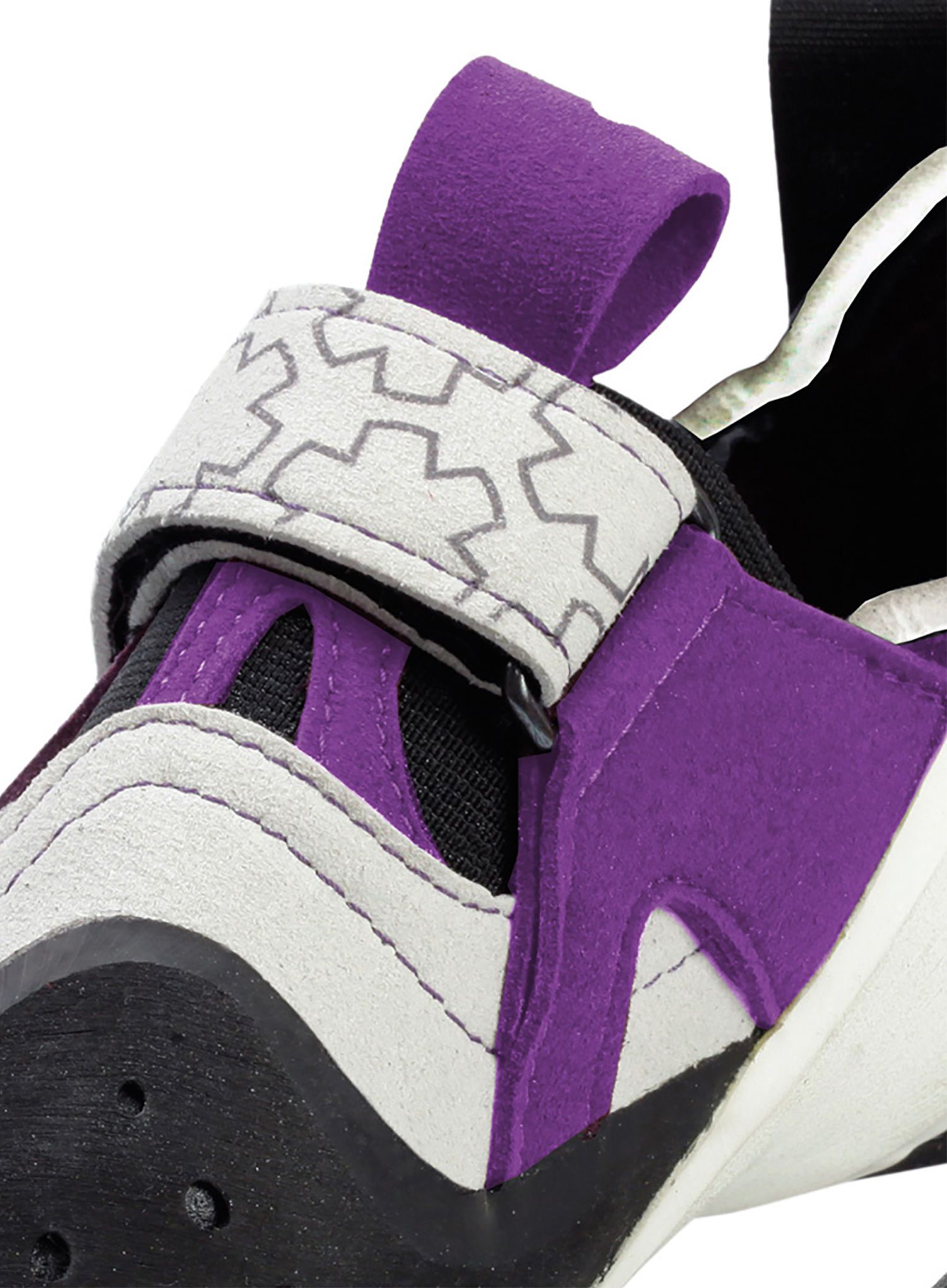 Ženski plezalni čevlji Ocun Oxi Lady - purple/white