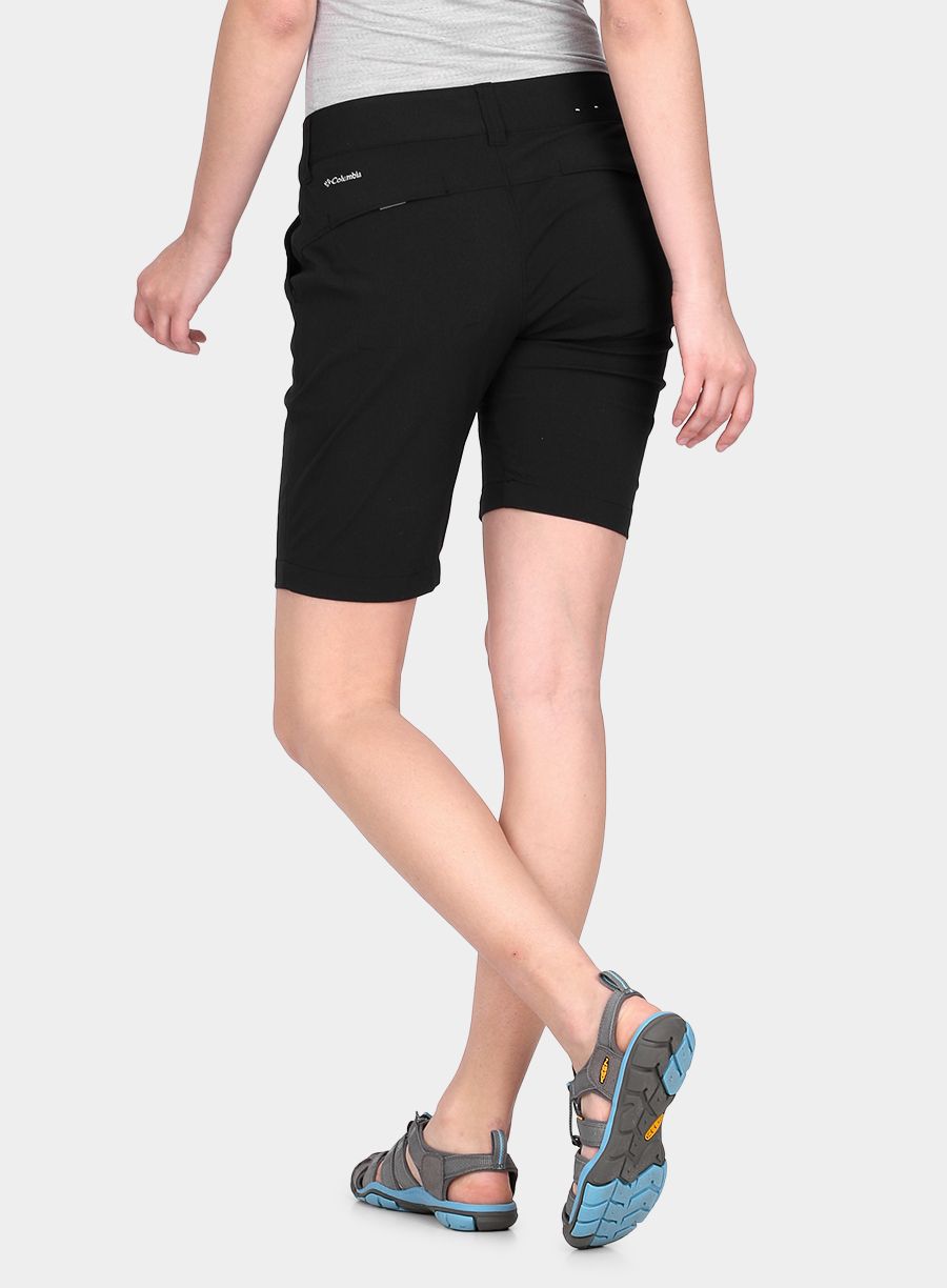 Ženske pohodniške kratke hlače Columbia Saturday Trail Long Short - black