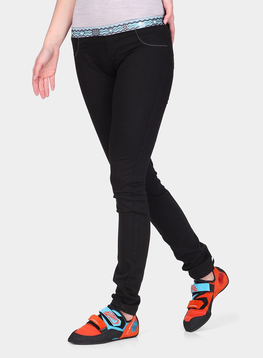 Ženske plezalne hlače Nograd Legend Pants - black
