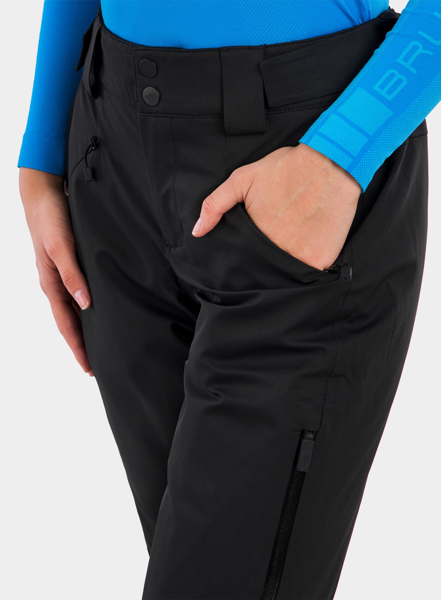 Ženske smučarske hlače The North Face Lenado Pant - tnf black/tnf black