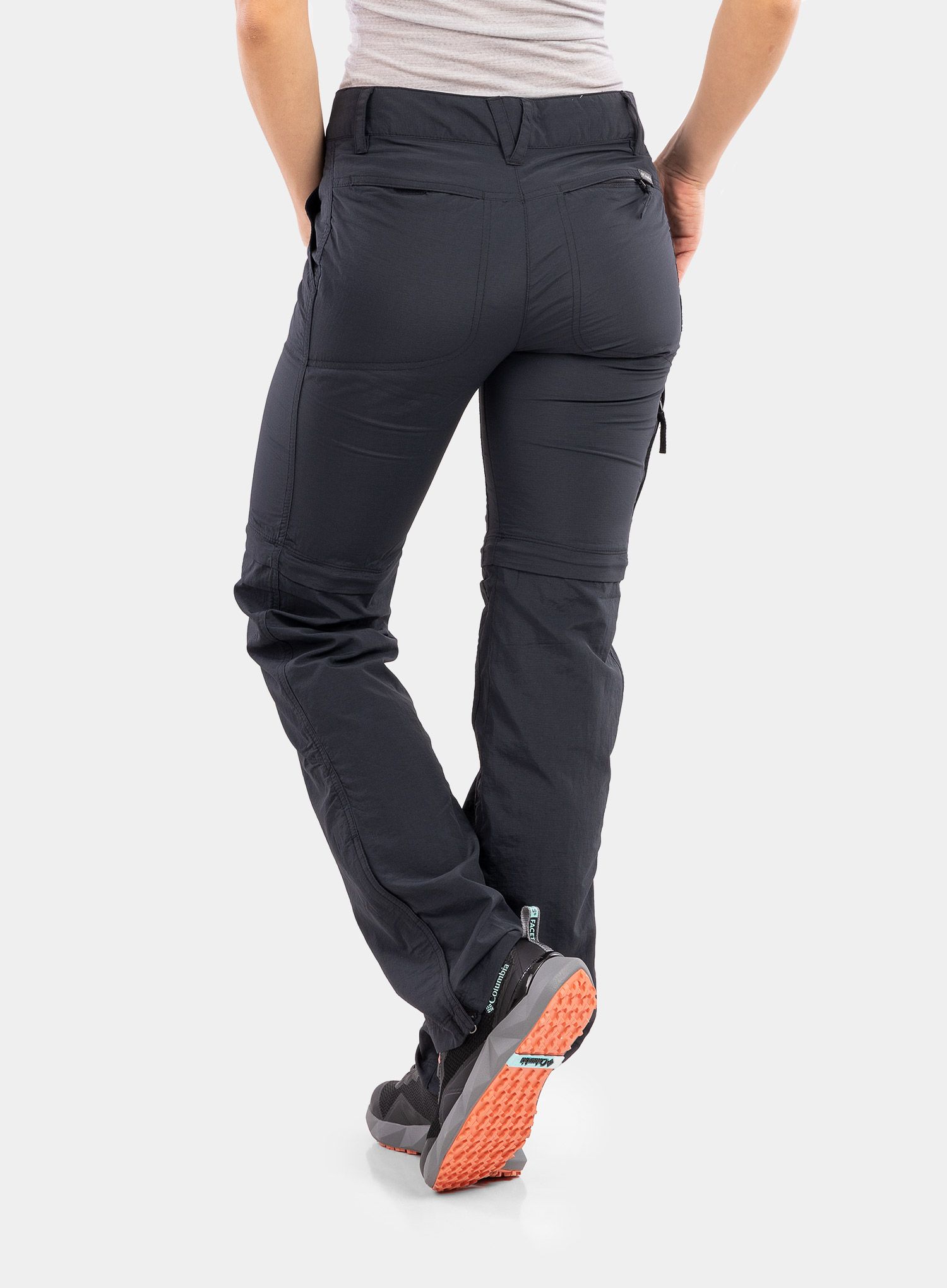 Ženske hlače Columbia Silver Ridge 2.0 Convertible Pant - black