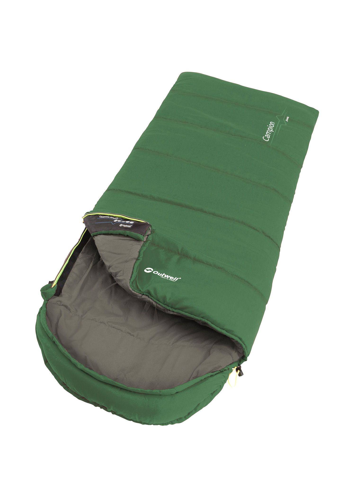 Otroška spalna vreča Outwell Campion Junior (140 cm) - green