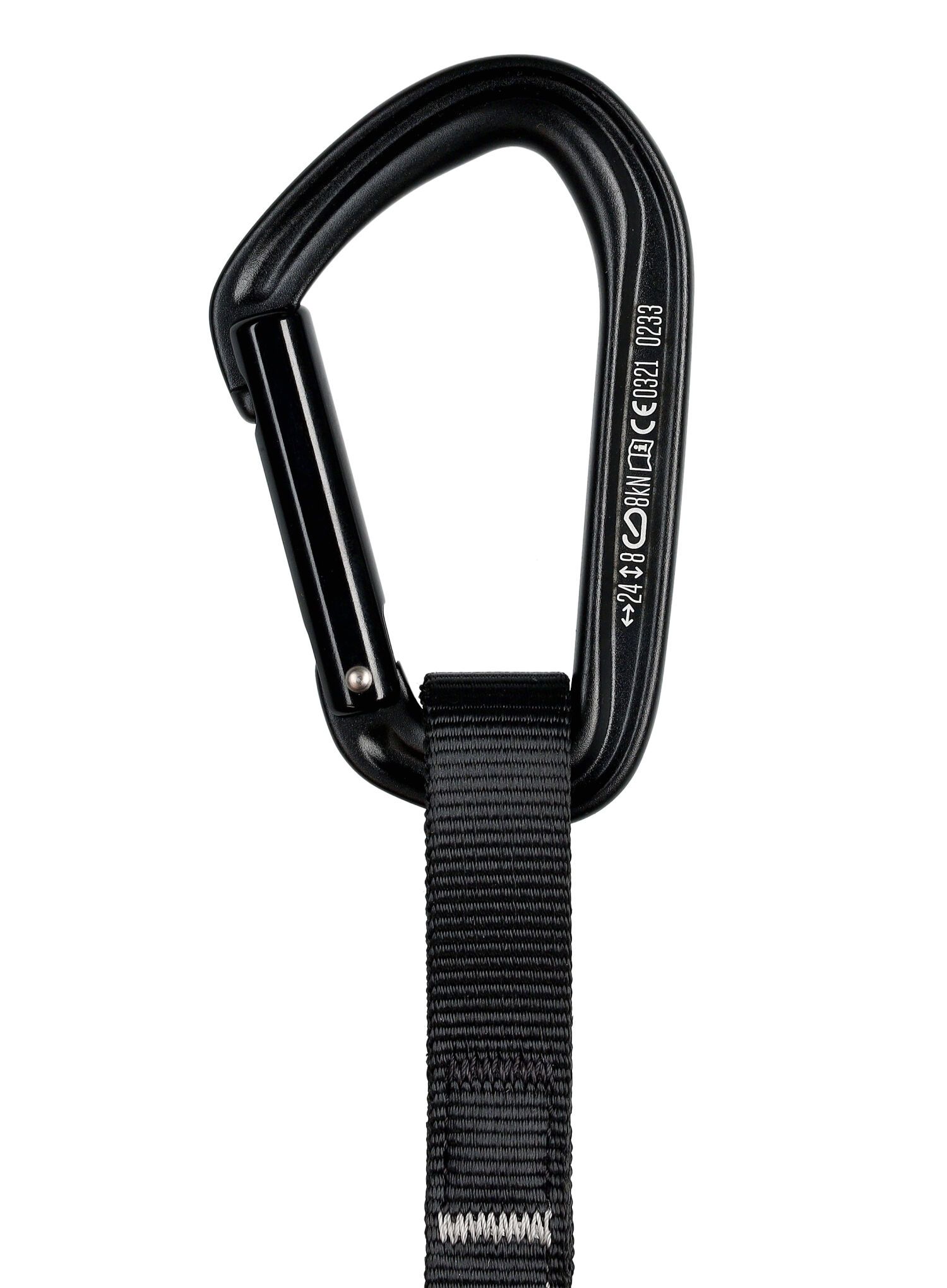 Sistem vponk Black Diamond HotForge Quickdraw 16 cm - light gray